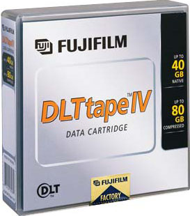 Fujifilm 26112088 - Data Cartridge Tape DLTIV DLT IV TK88 20/40, 35/70 & 40/80GB for DLT4000 DLT7000 DLT8000 DLT1 VS80